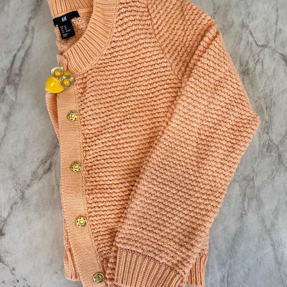 HM Knitted Crop Cardigan